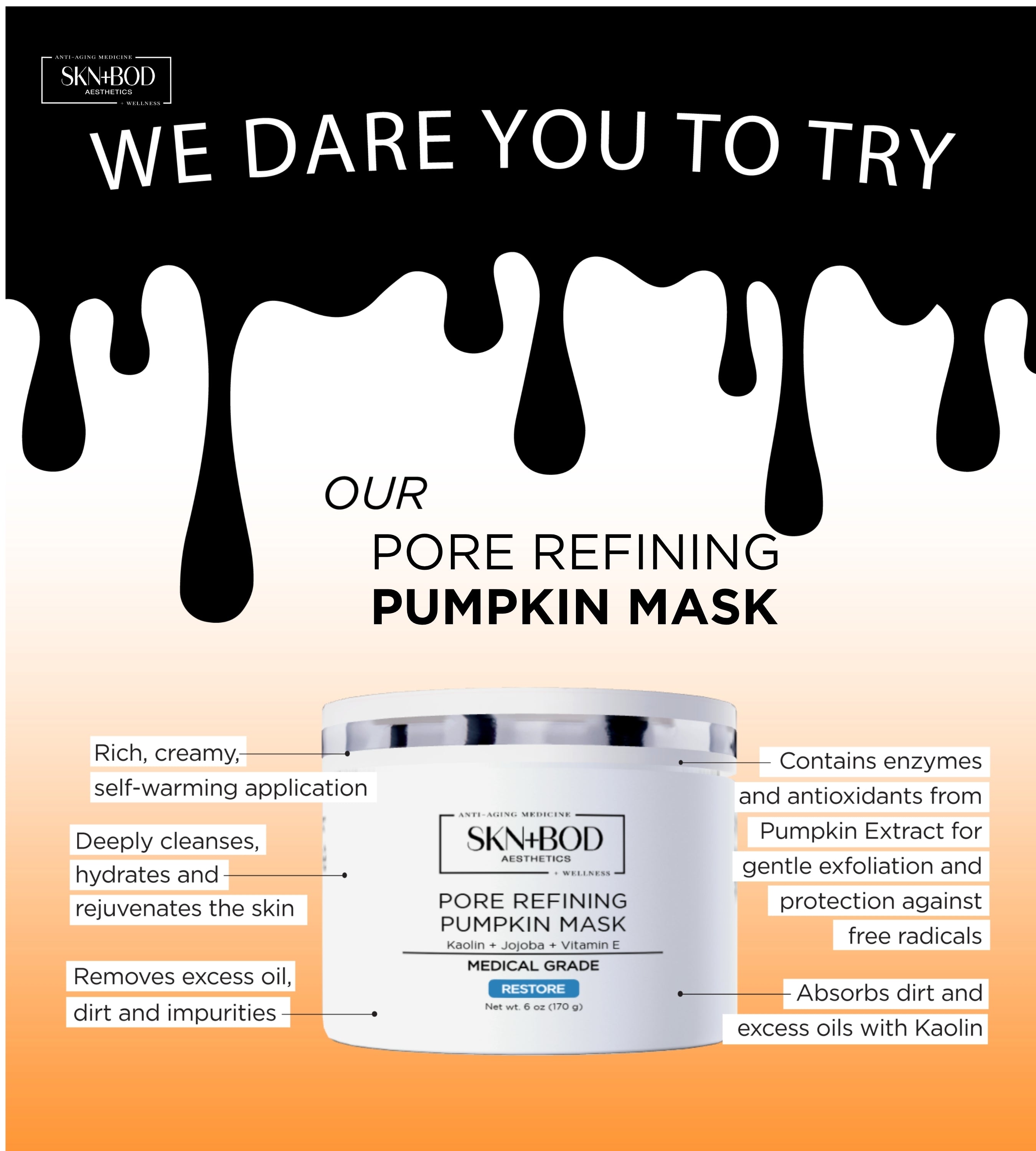 PORE REFINING PUMPKIN MASK