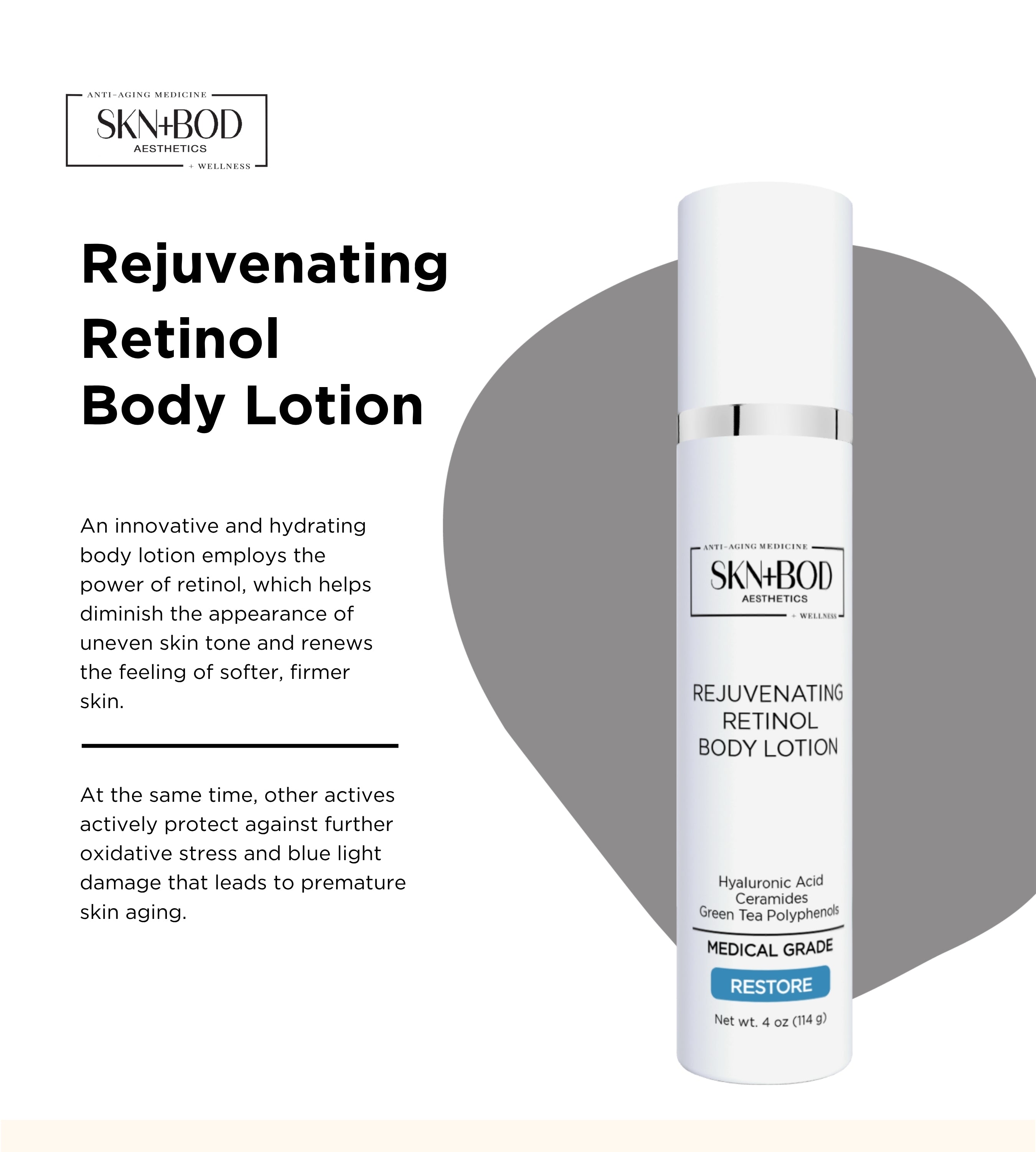 REJUVENATING RETINOL BODY LOTION