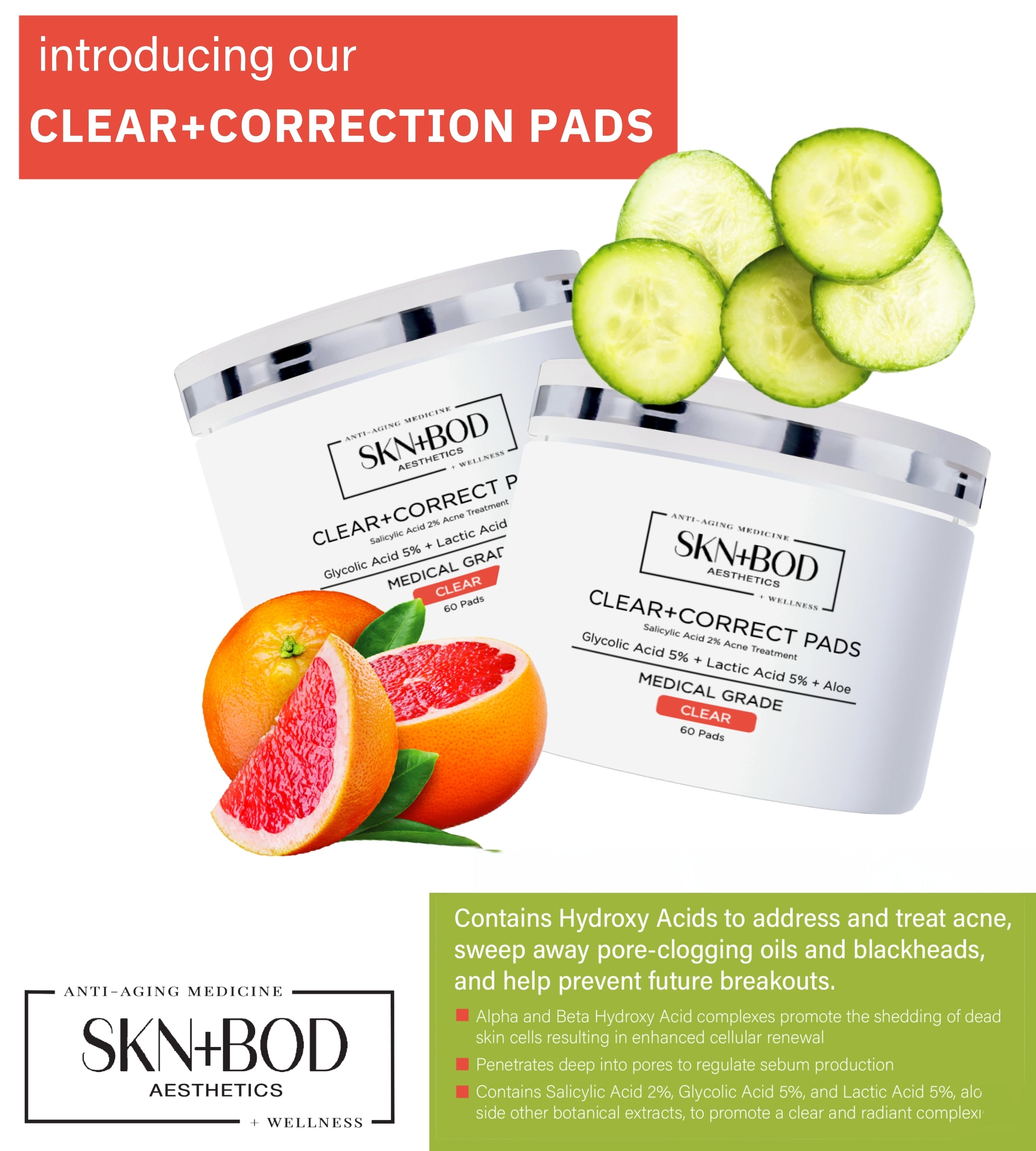 CLEAR+CORRECT PADS