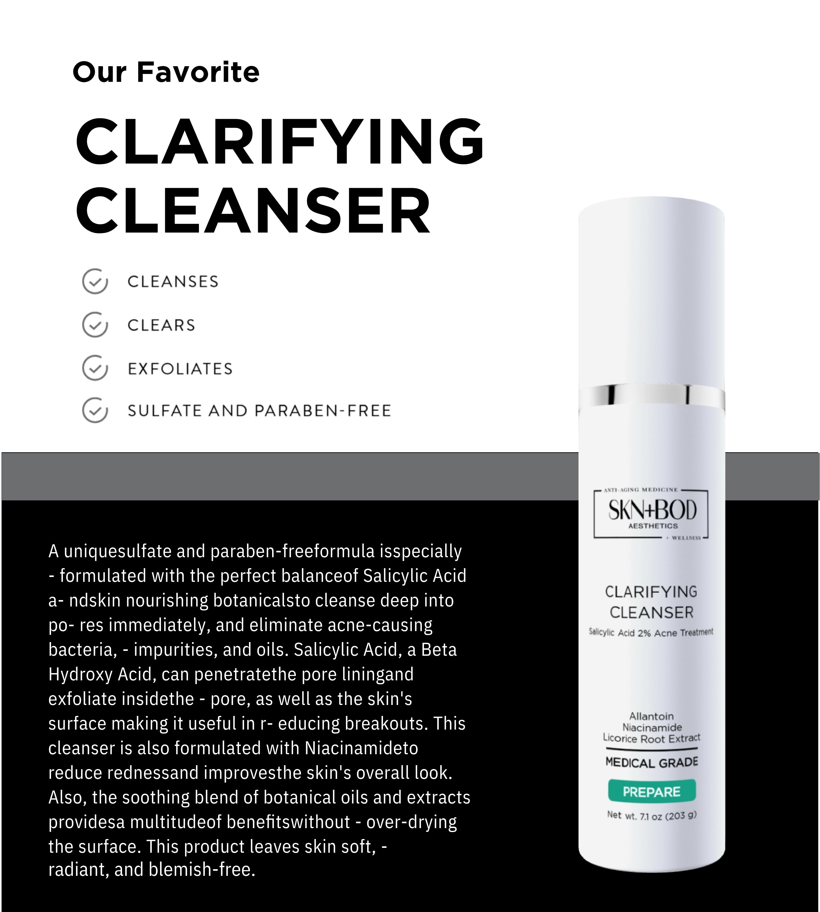 CLARIFYING CLEANSER