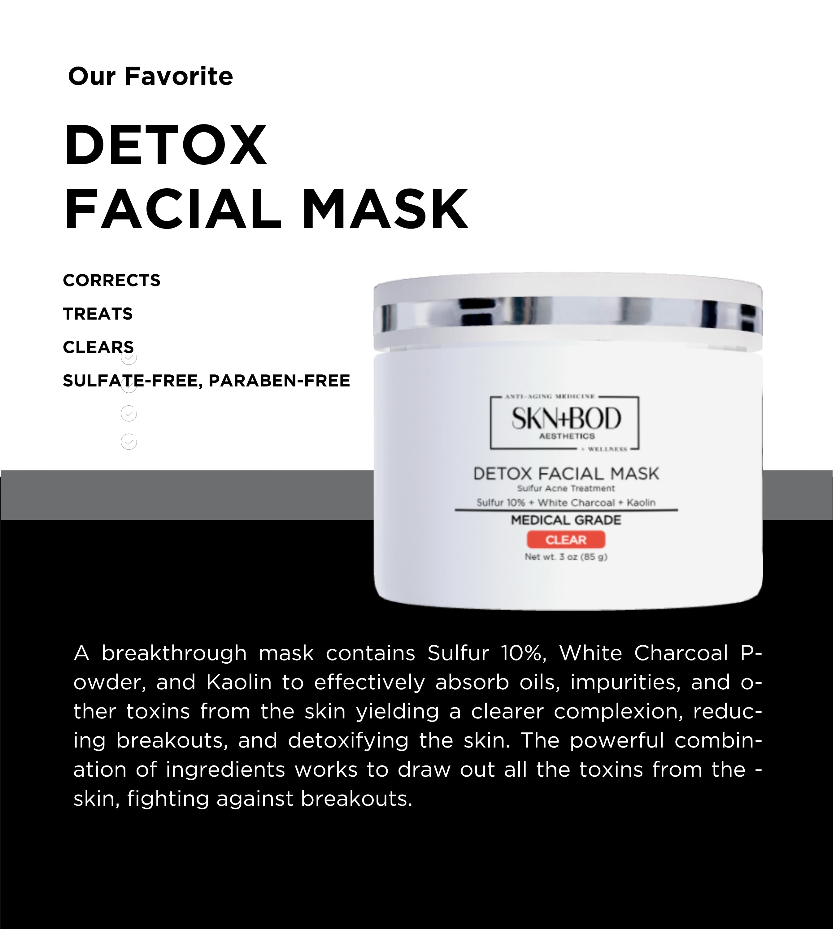 DETOX FACIAL MASK